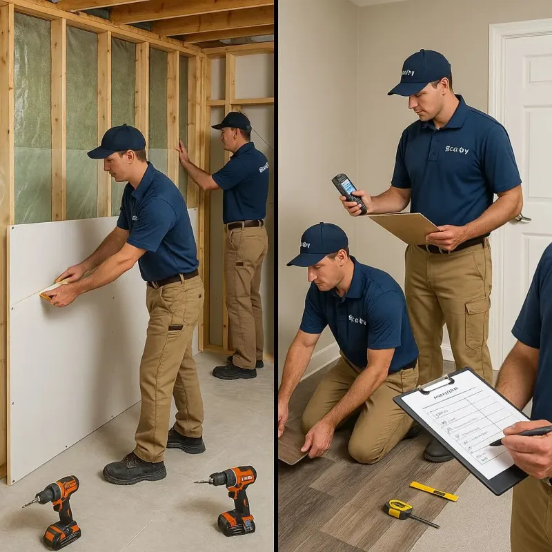 Repairs and Reconstruction process in Hamilton County, NY
